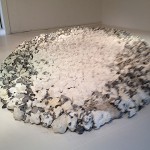 Richard Long "Norfolk Ellipse," 2003 at the Margulies Collection at the Warehouse