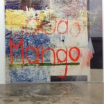 Oscar Murillo's "untitled (yoga)," 2012 at the Rubell Family Collection