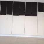 Wade Guyton "Untitled," 2012 (detail) at De La Cruz Collection